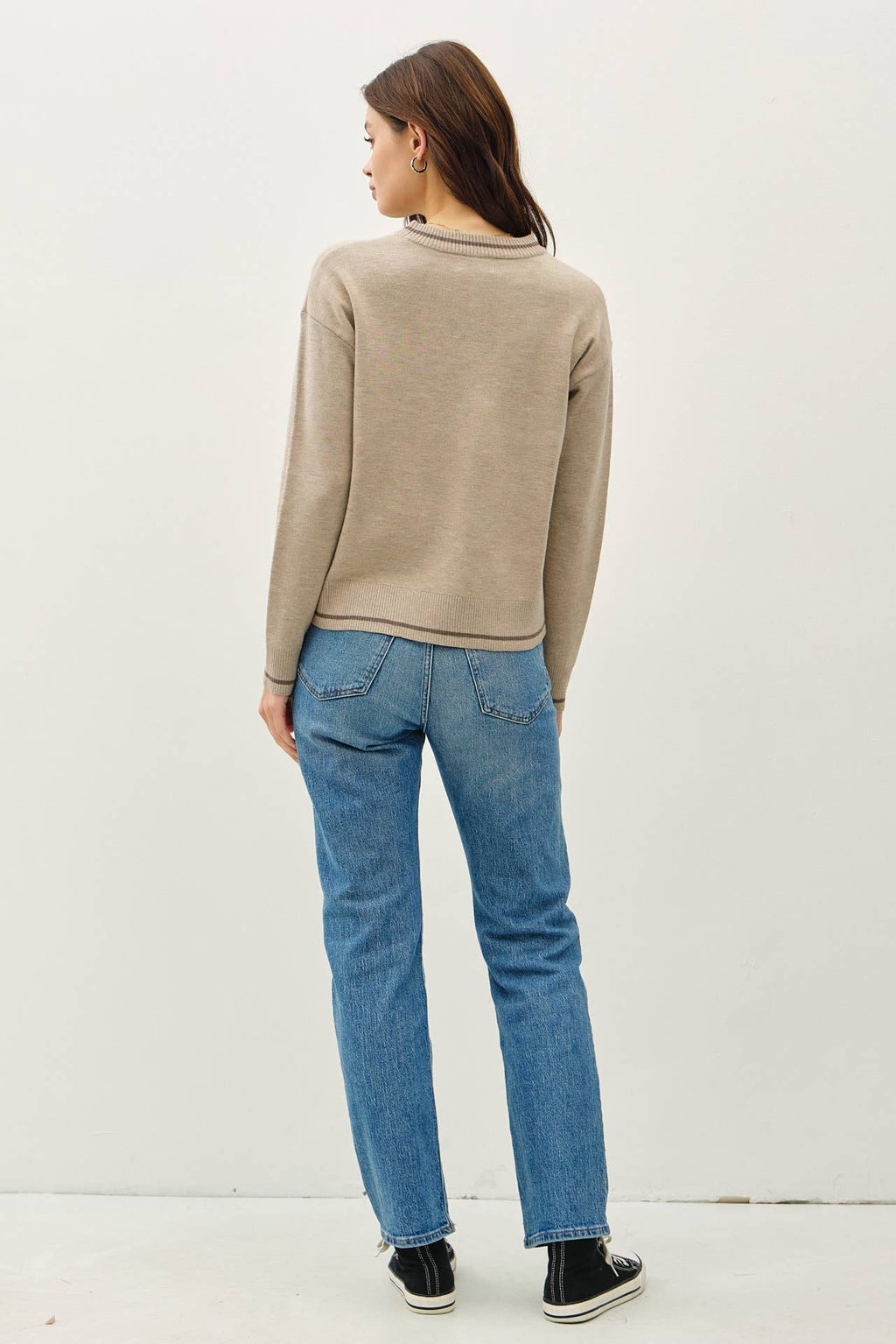 Elizabeth Crew Neck Sweater