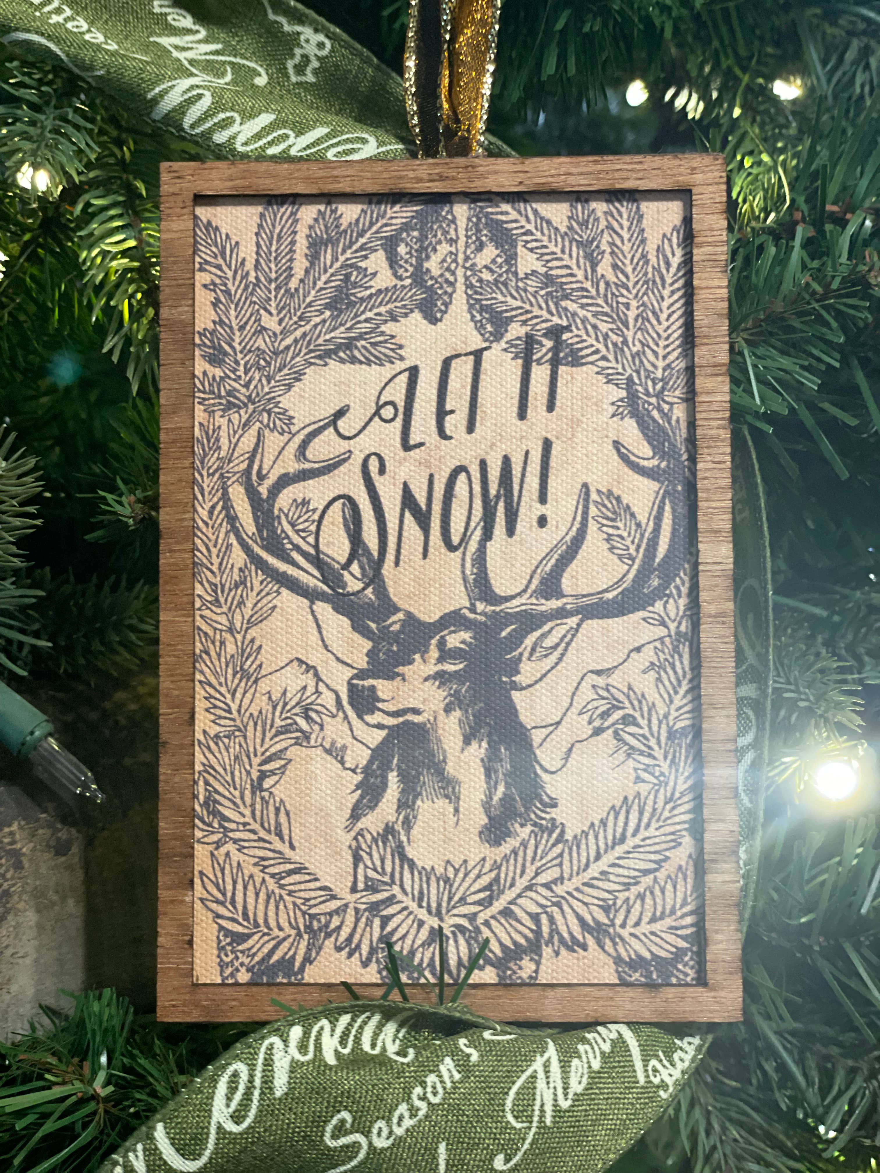 Christmas Deer Ornament