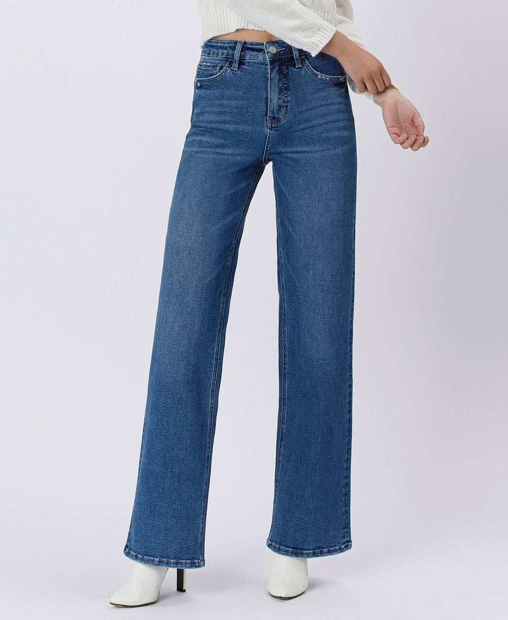 Tummy Control 90's Super High Rise Jeans