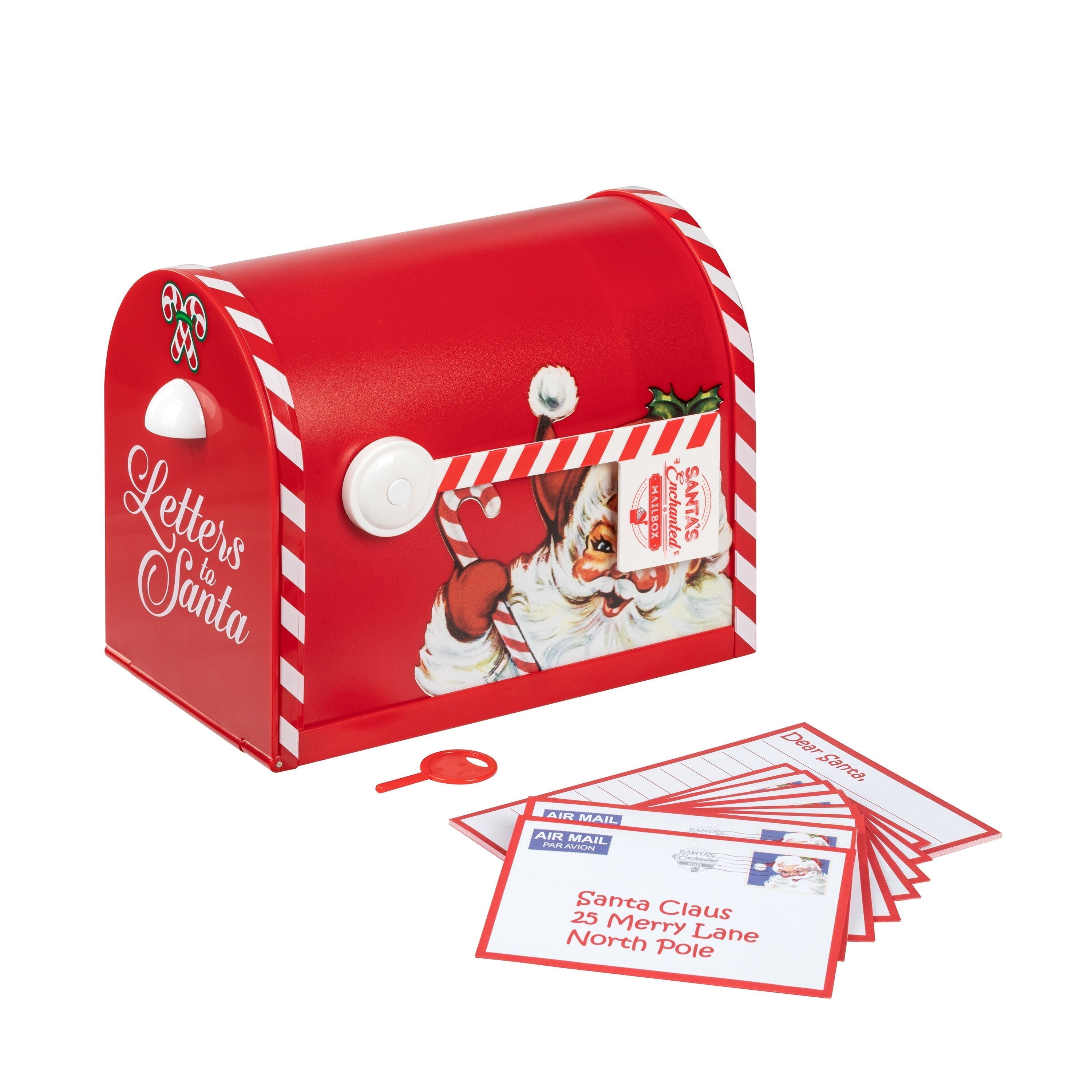 10 in. Santa's Enchanted Mailbox