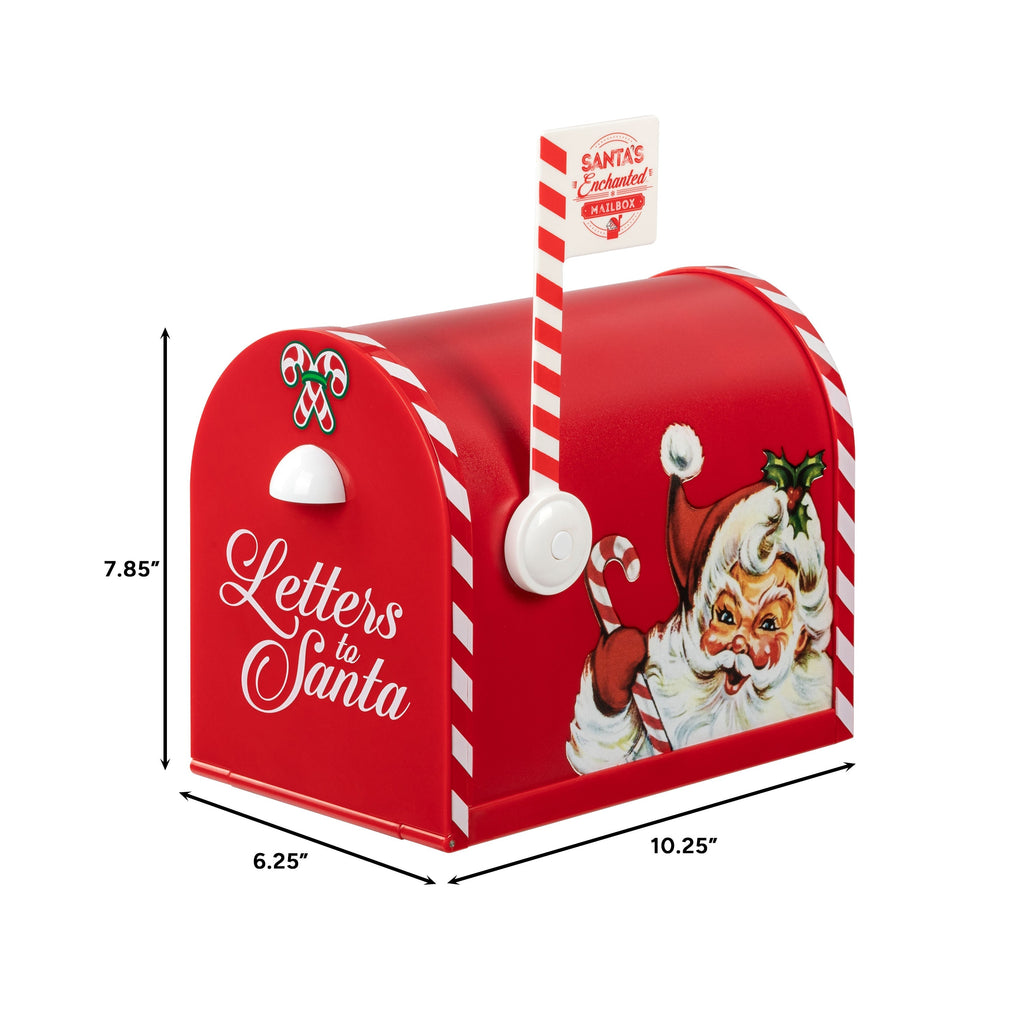 10 in. Santa's Enchanted Mailbox