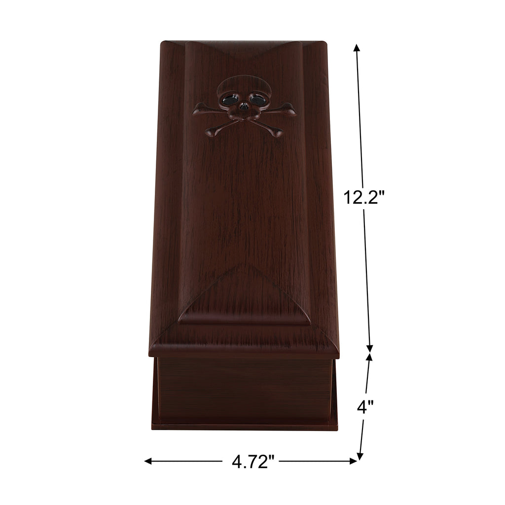 12 in. Animated Skeleton Coffin