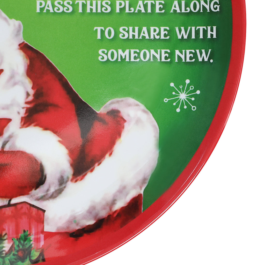 12 in. Santa's Giving Plate