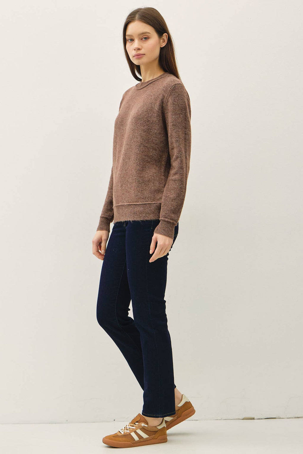 Brown Pullover Sweater