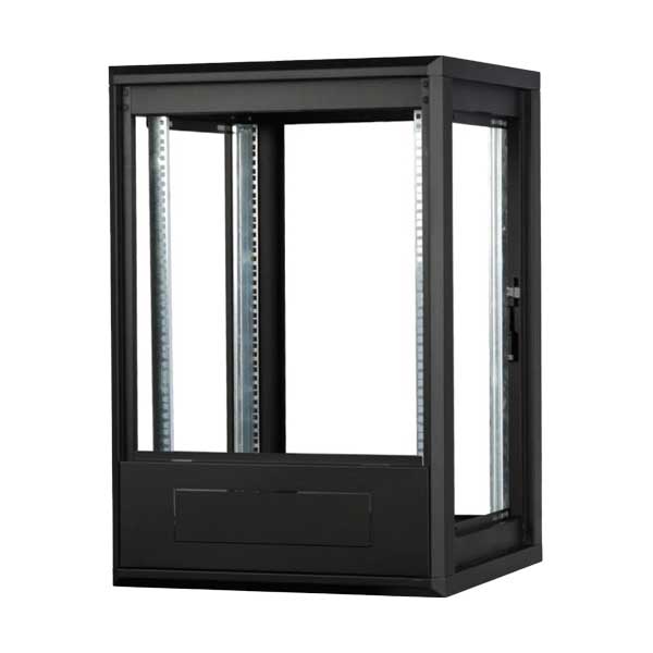 12U 19in Network Rack Enclosure with 4mm Tempered Front Glass (STV-EFC-12U6060GS)