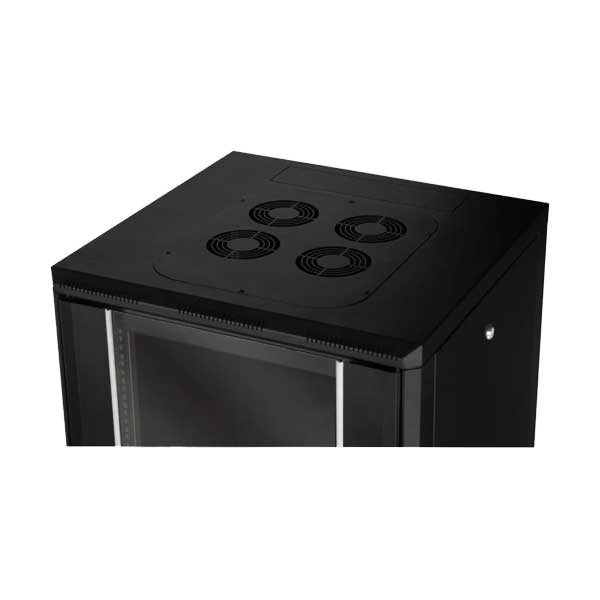 12U 19in Network Rack Enclosure with 4mm Tempered Front Glass (STV-EFC-12U6060GS)