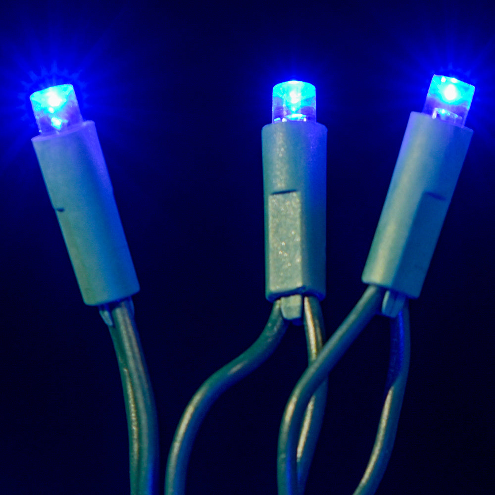 LED Concave 5MM Light Set, 70 Ct, 4" Spacing, Two Wire -Pro Lights