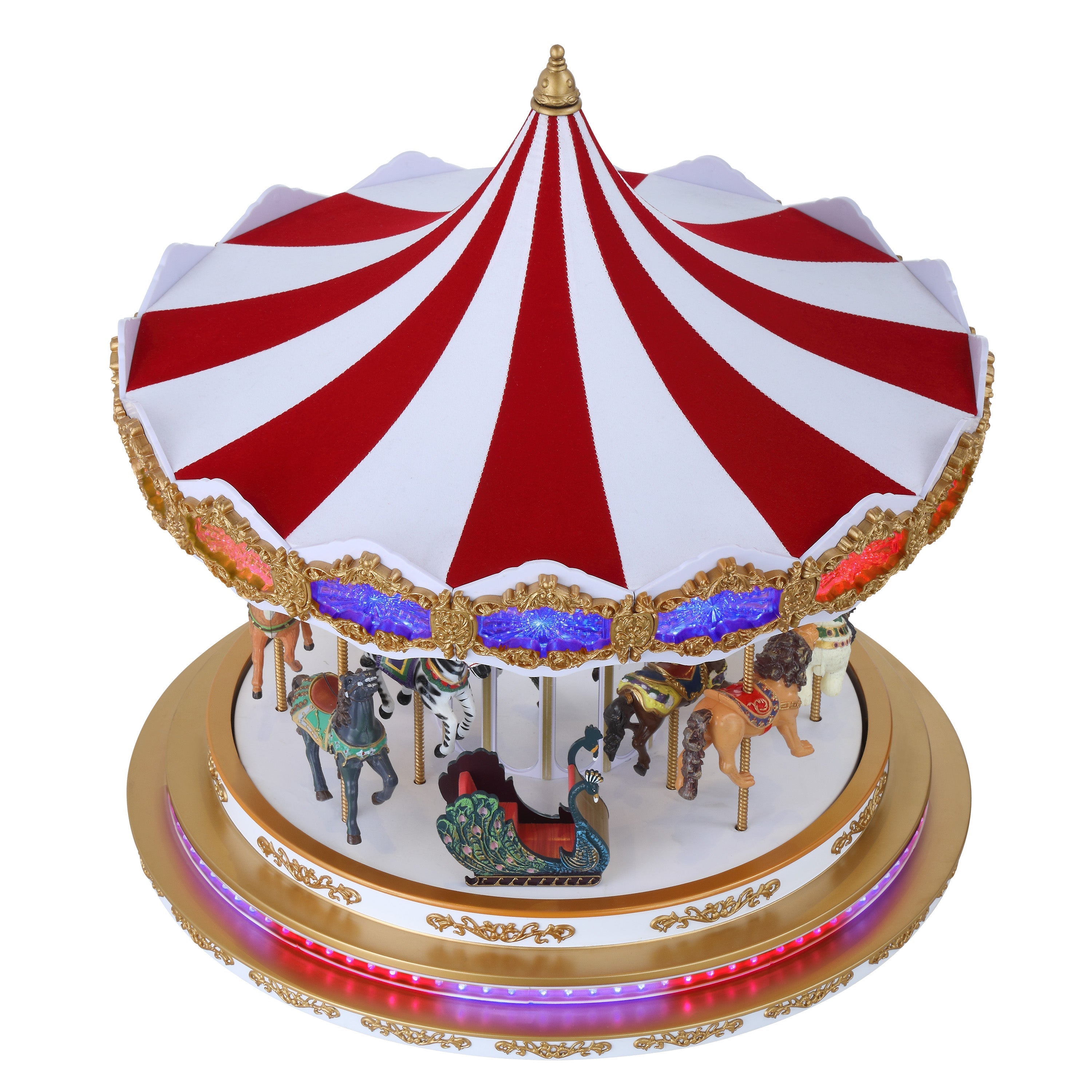 17 in. RGB Light Show Carousel