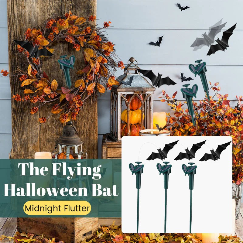 Midnight Flutter: The Flying Halloween Bat