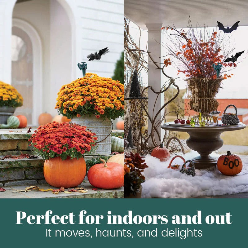 Midnight Flutter: The Flying Halloween Bat