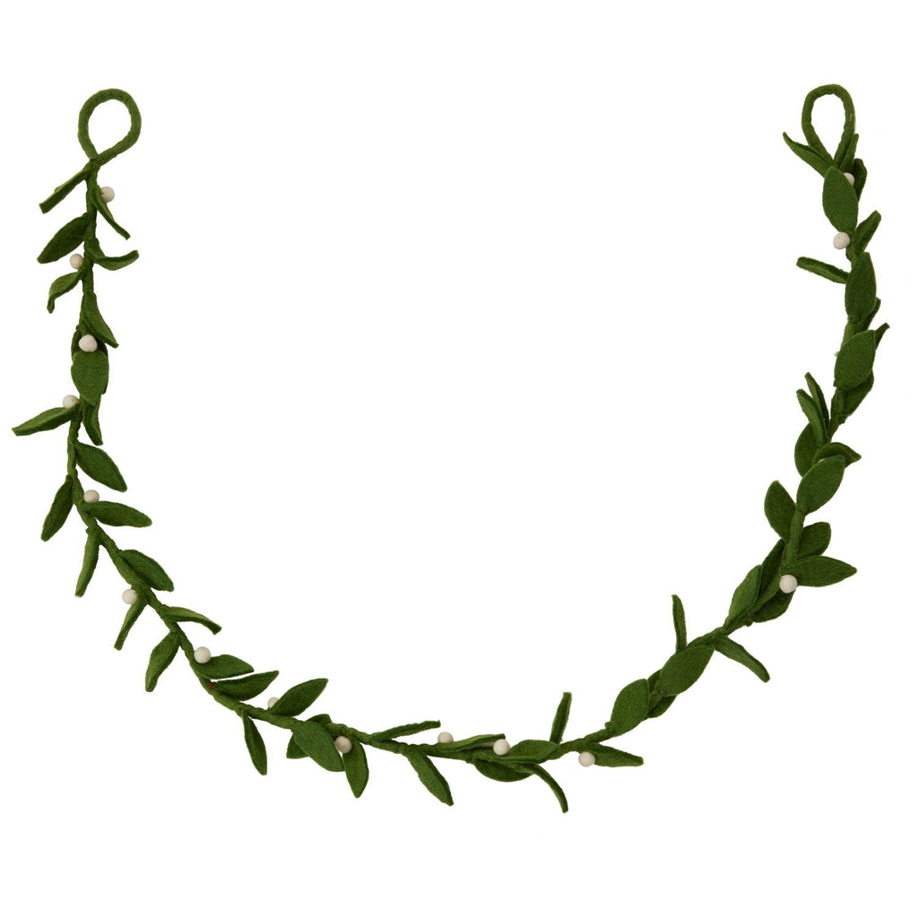 Felt Snowberry Garland