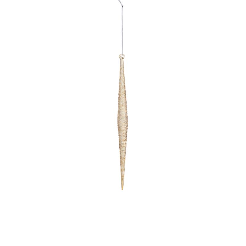 Sparkle Icicle Ornament