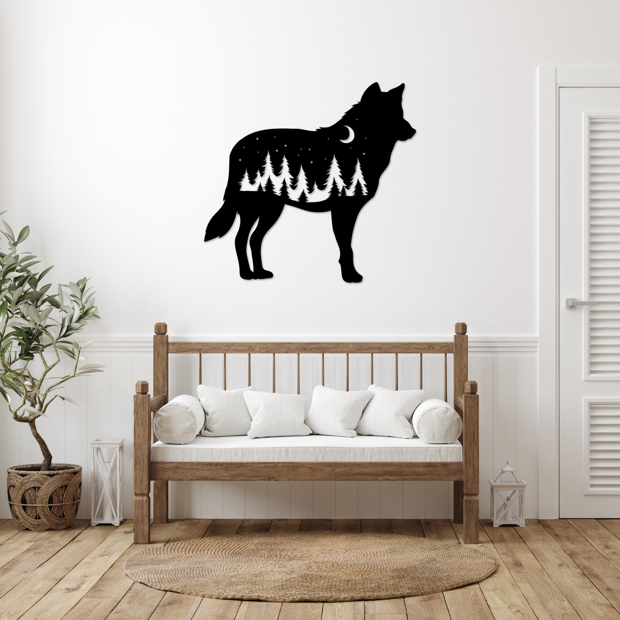 Wolf - Metal Wall Art