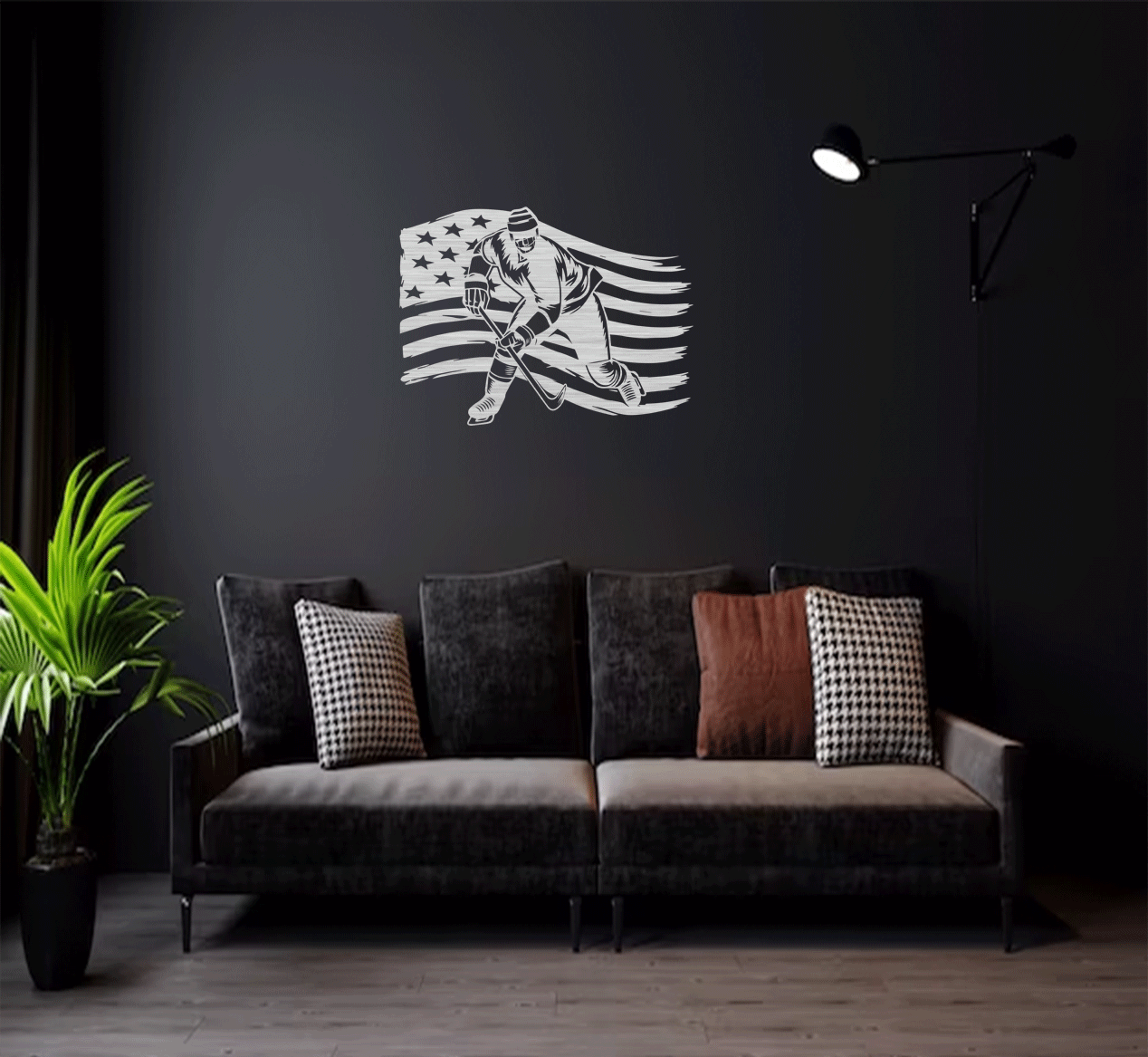 Ice Hockey - Metal Wall Art