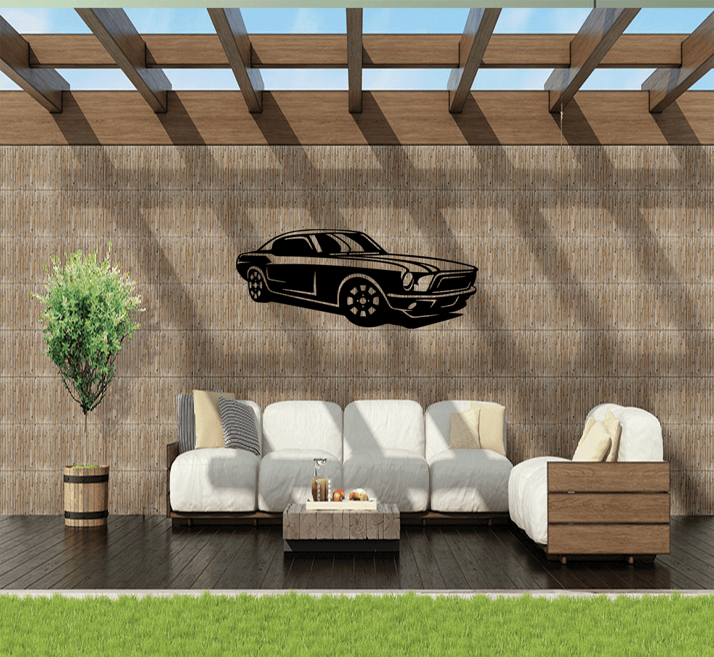 Mustang - Metal Wall Art