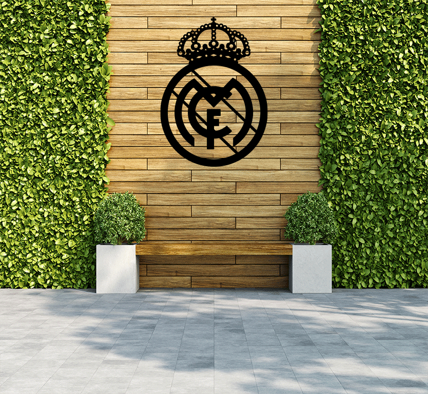 Real Madrid CF Metal Wall Art