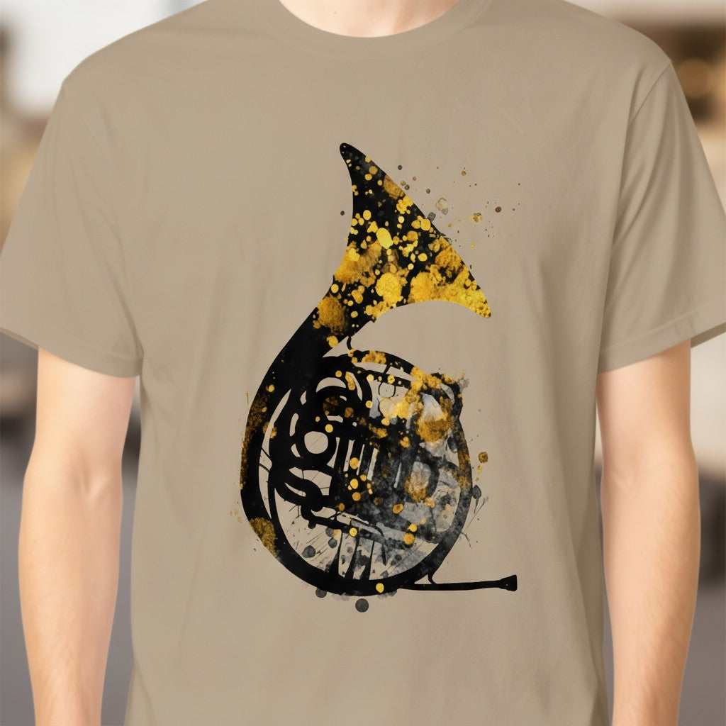 French Horn Music Art Music Classic T-Shirt