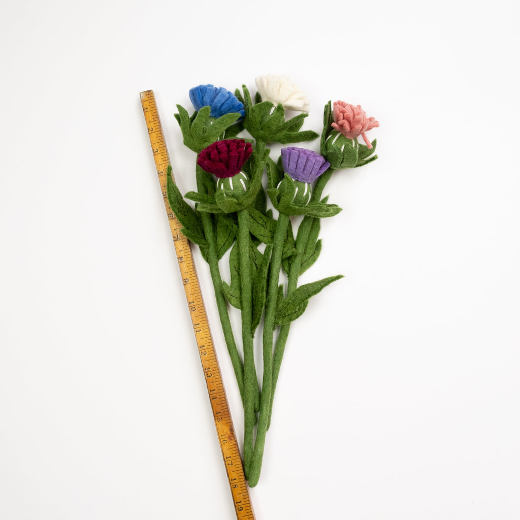 Felt Thistle Stem