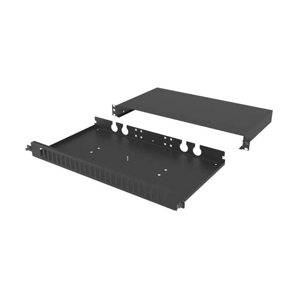 1U 19-inch 24-Port SC Duplex Fiber Optic Patch Panel - Blank (STV-FOB SCD24)