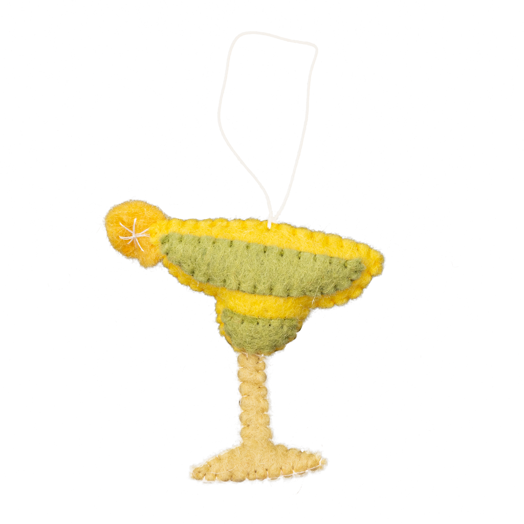 Felt Margarita Ornament