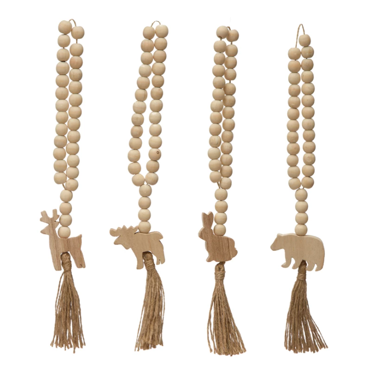 Animal Wood Beads