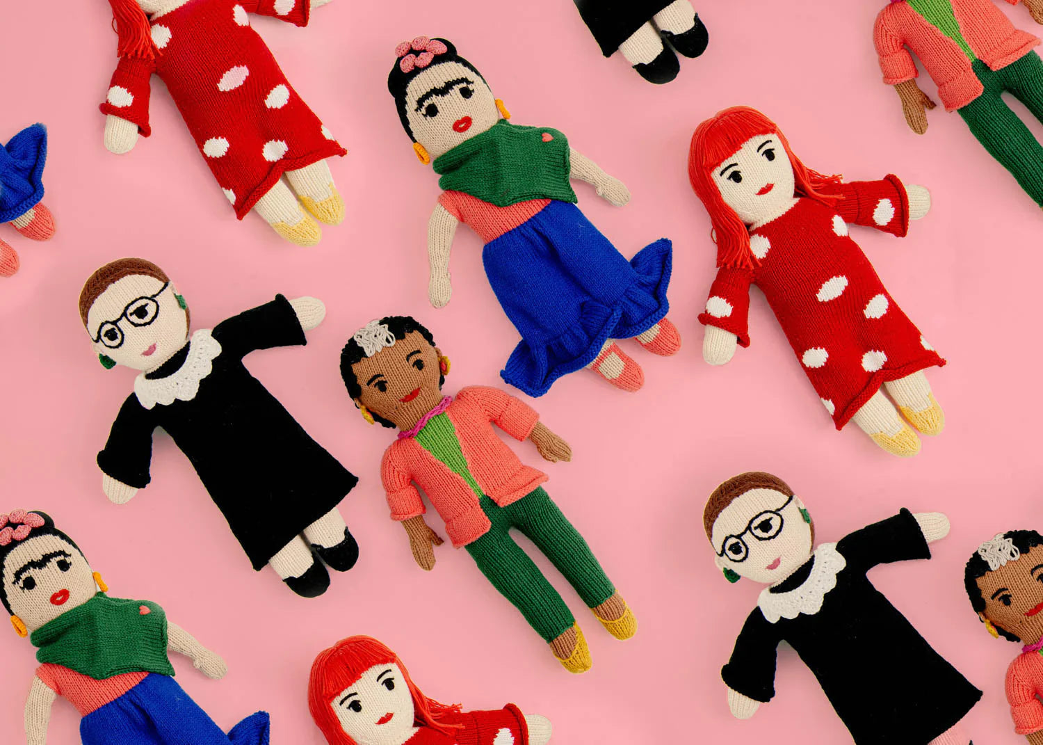 Knit Frida Kahlo Doll