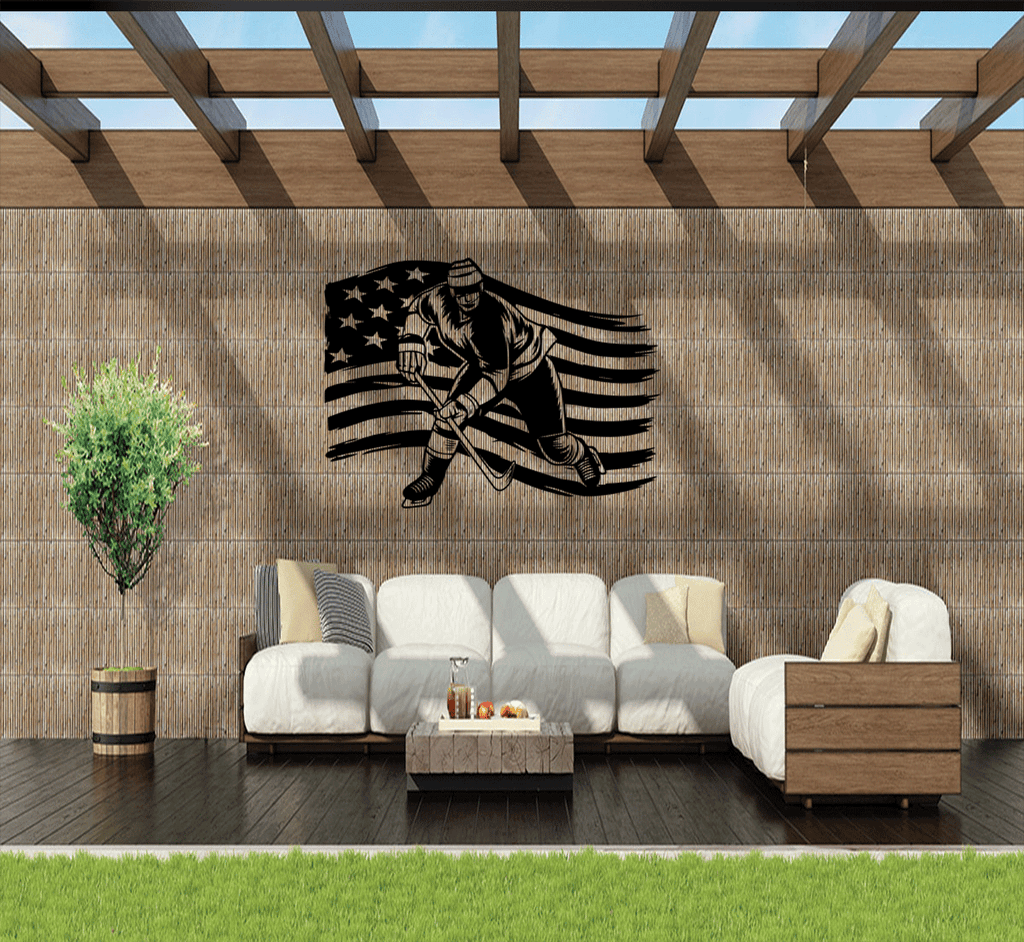 Ice Hockey - Metal Wall Art