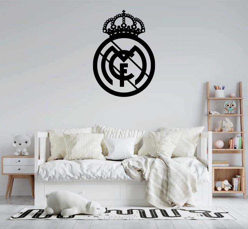 Real Madrid CF Metal Wall Art