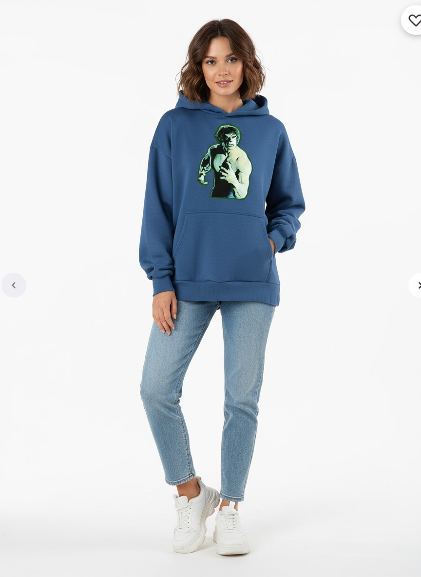 The Incredible Lou Premium Oversized Hoodie