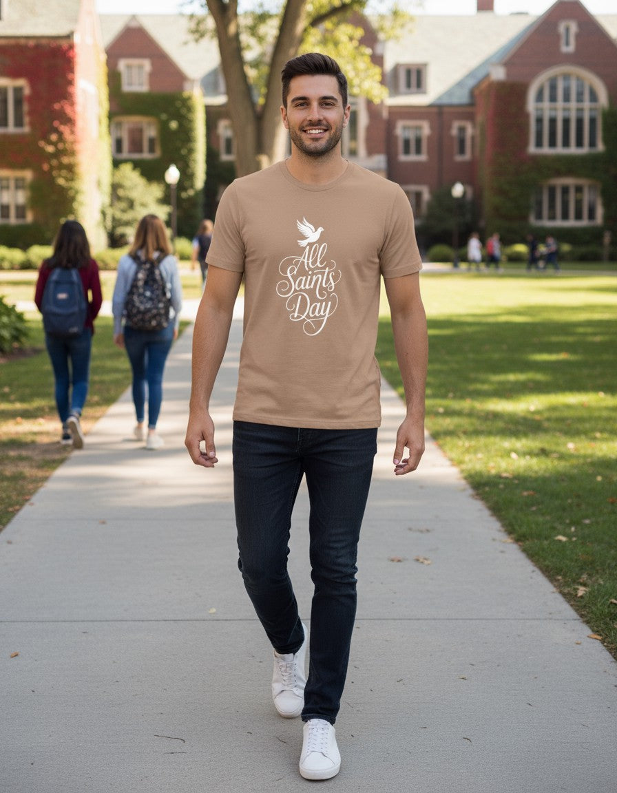 All Saints Day Catholic Gifts Holy Spirit Essential T-Shirt