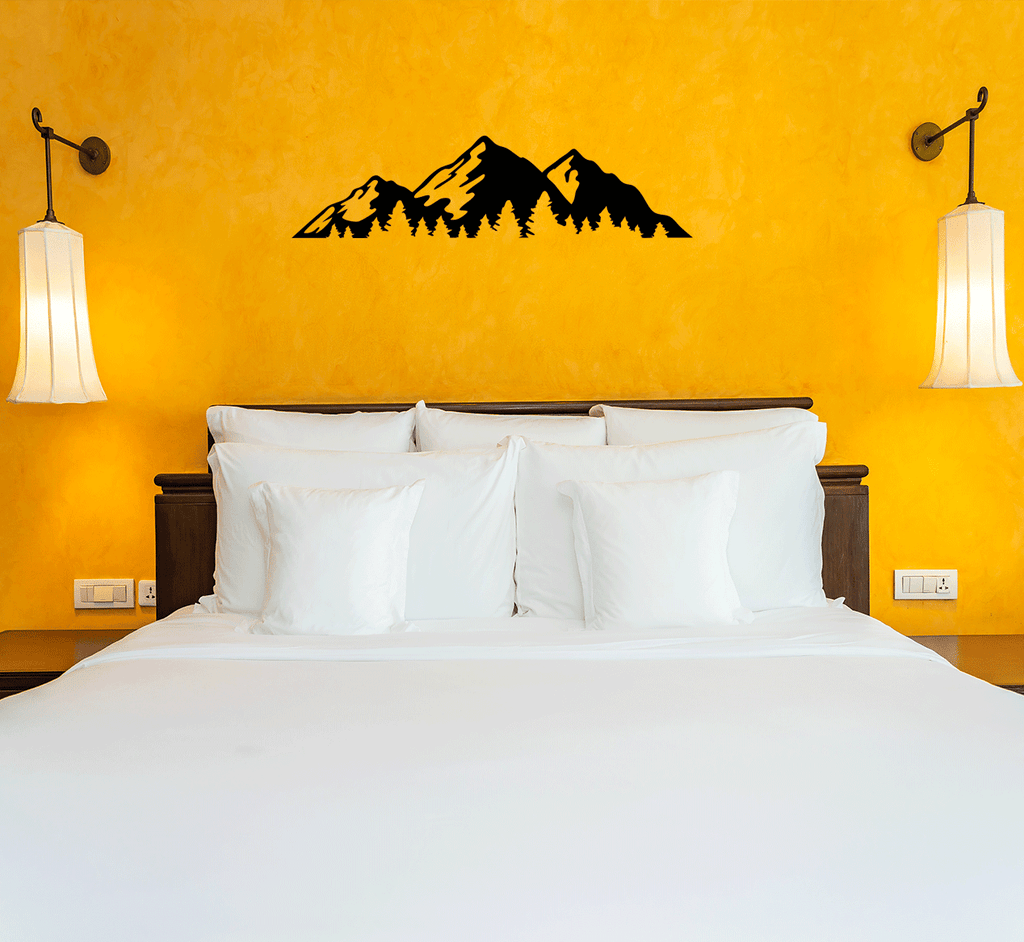 Timberline Mountains - Metal Wall Art