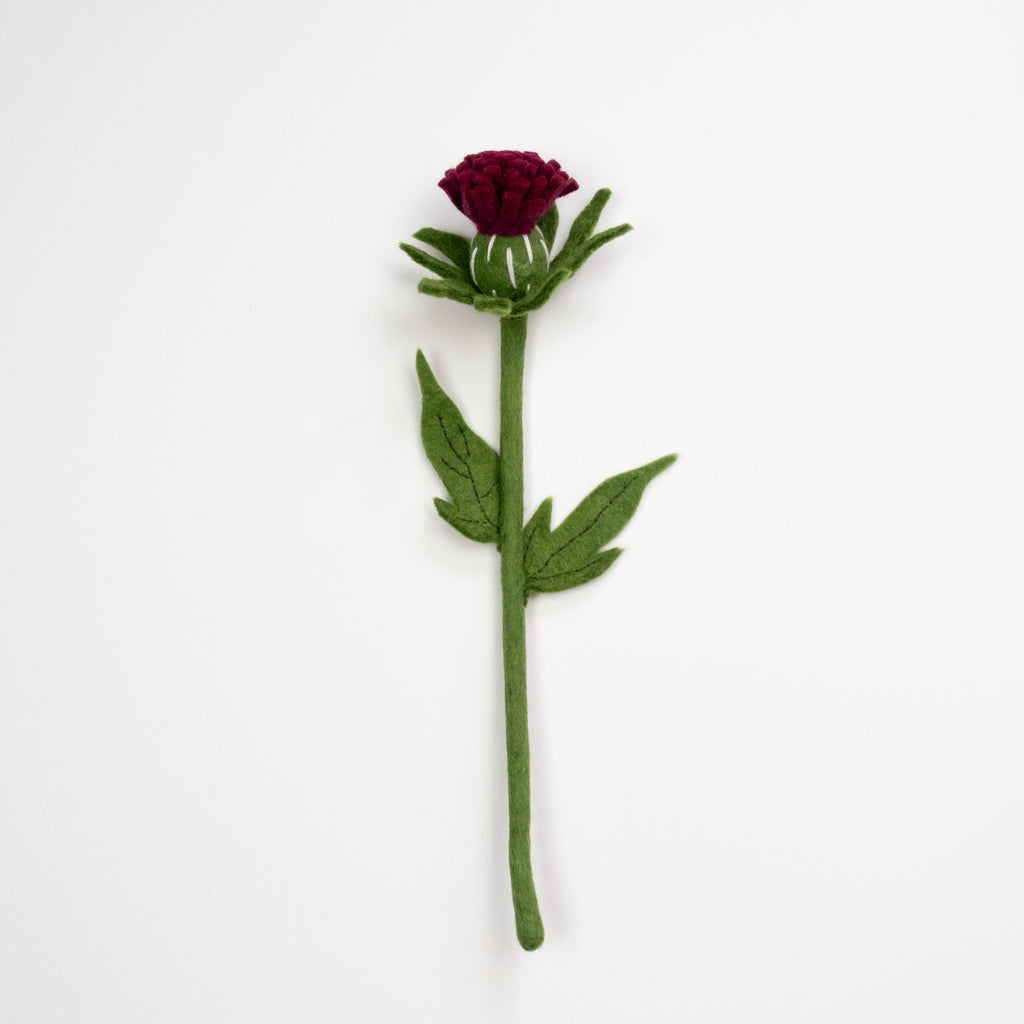 Felt Thistle Stem
