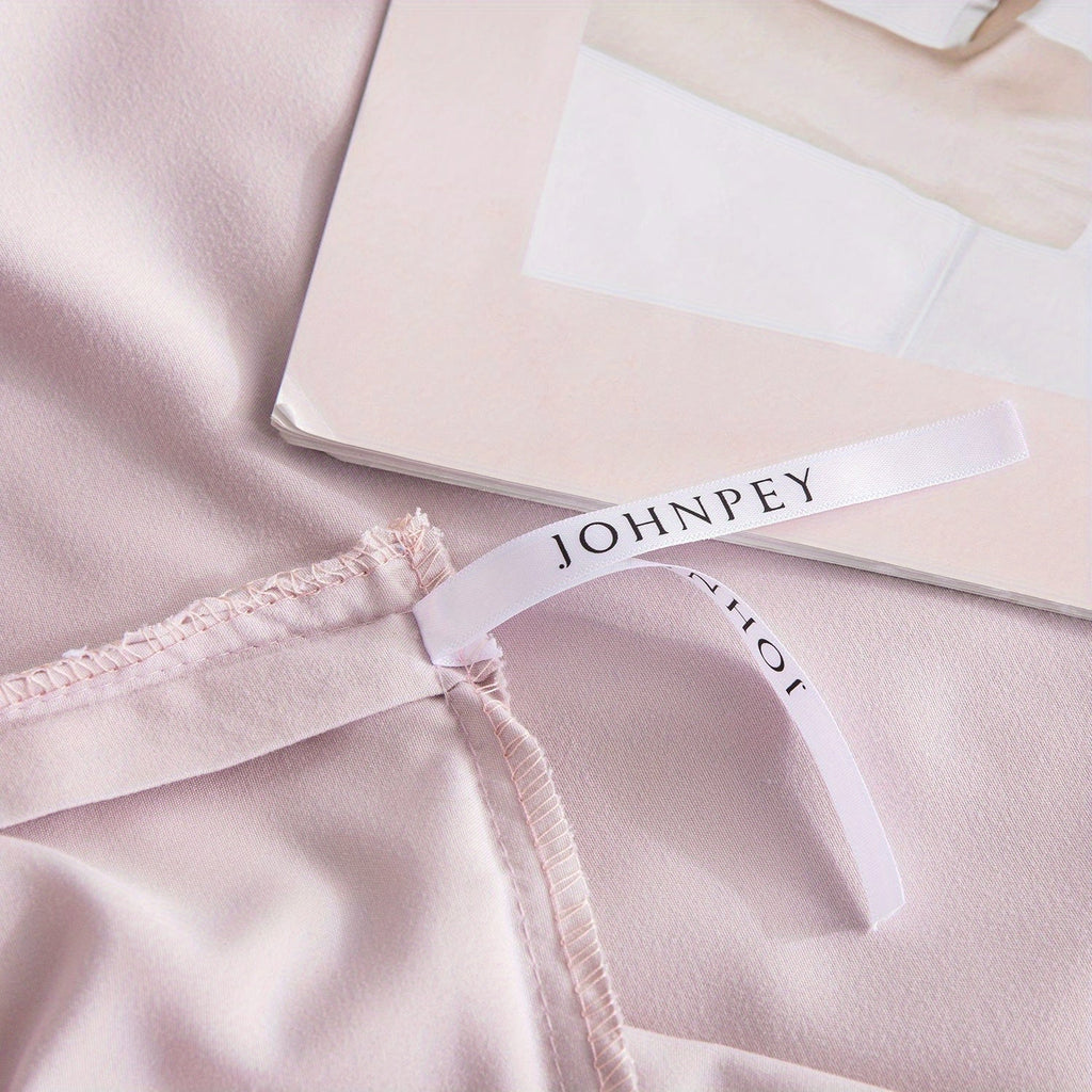 Soft Washed Microfiber Duvet Cover Set with Zipper Closure