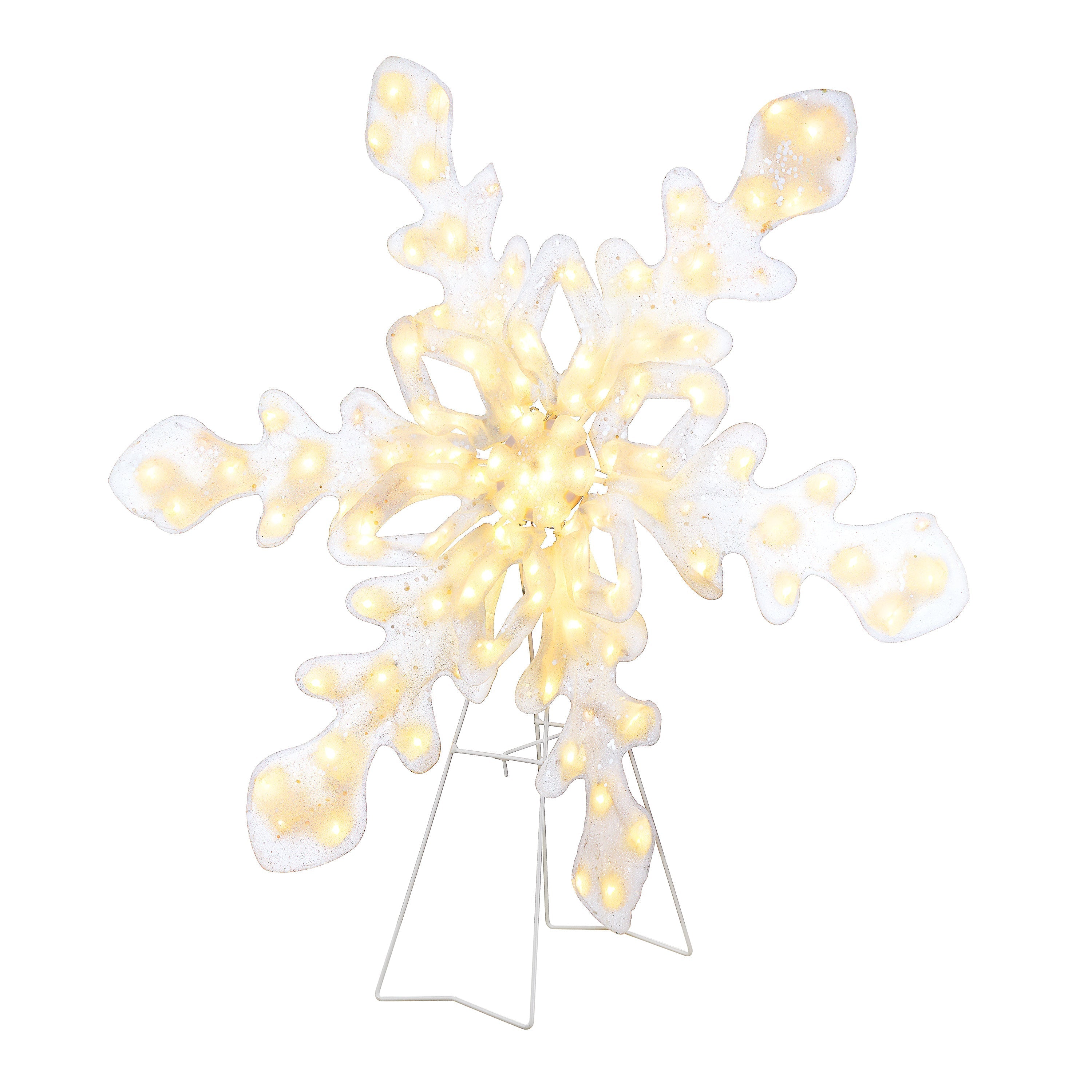 35 in. Outdoor Twinkling LED Snowflake
