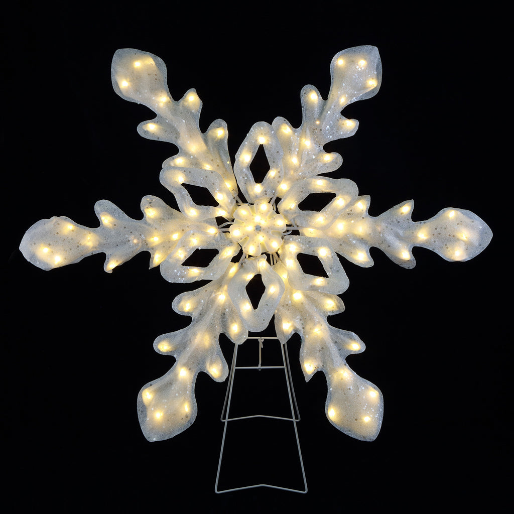35 in. Outdoor Twinkling LED Snowflake