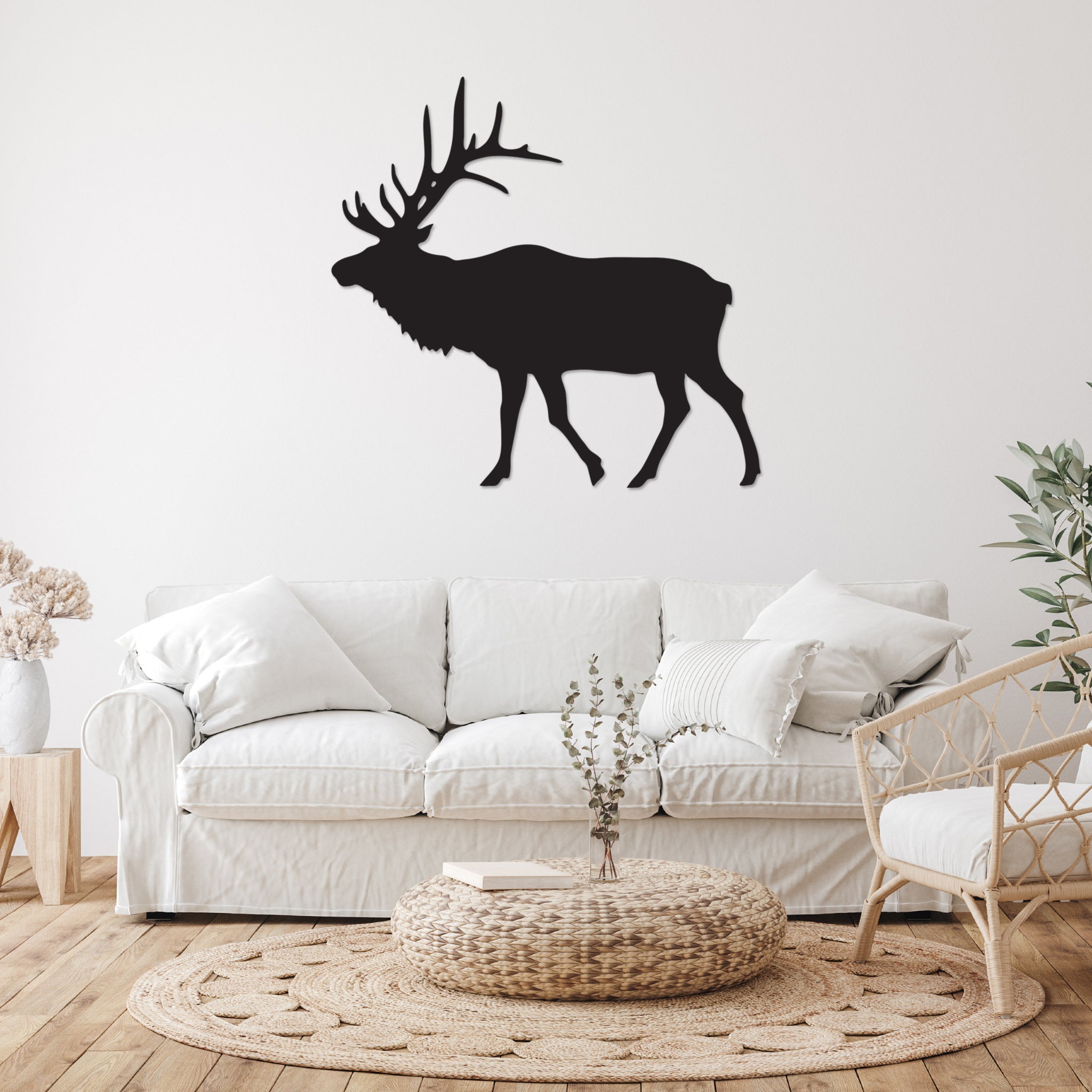 Elk - Metal Wall Art