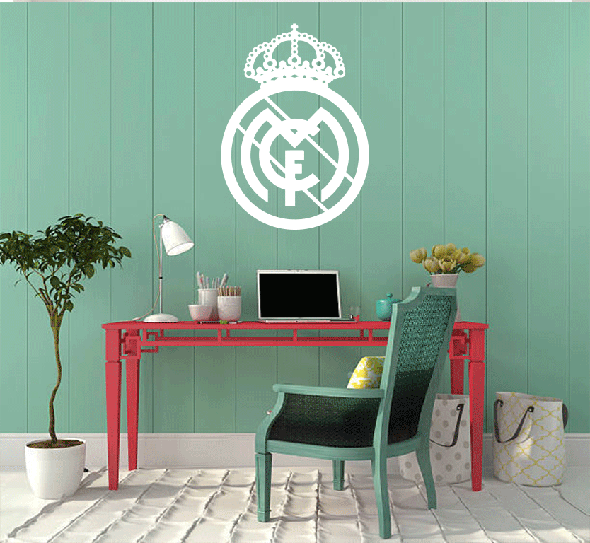 Real Madrid CF Metal Wall Art