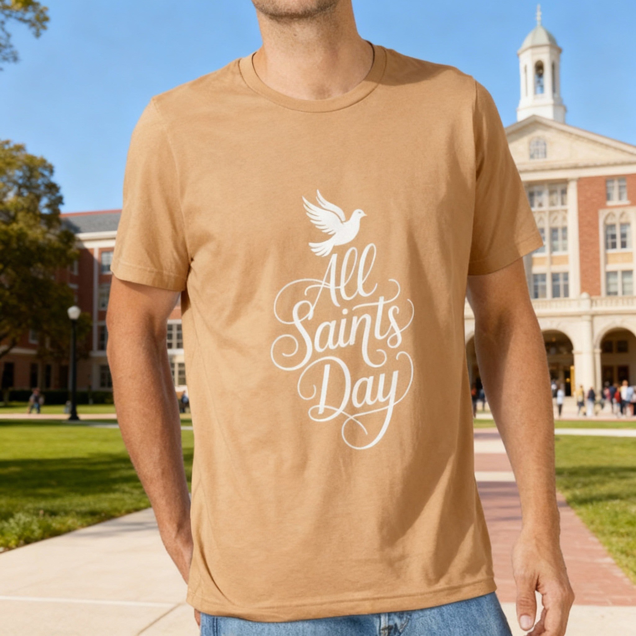 All Saints Day Catholic Gifts Holy Spirit Essential T-Shirt