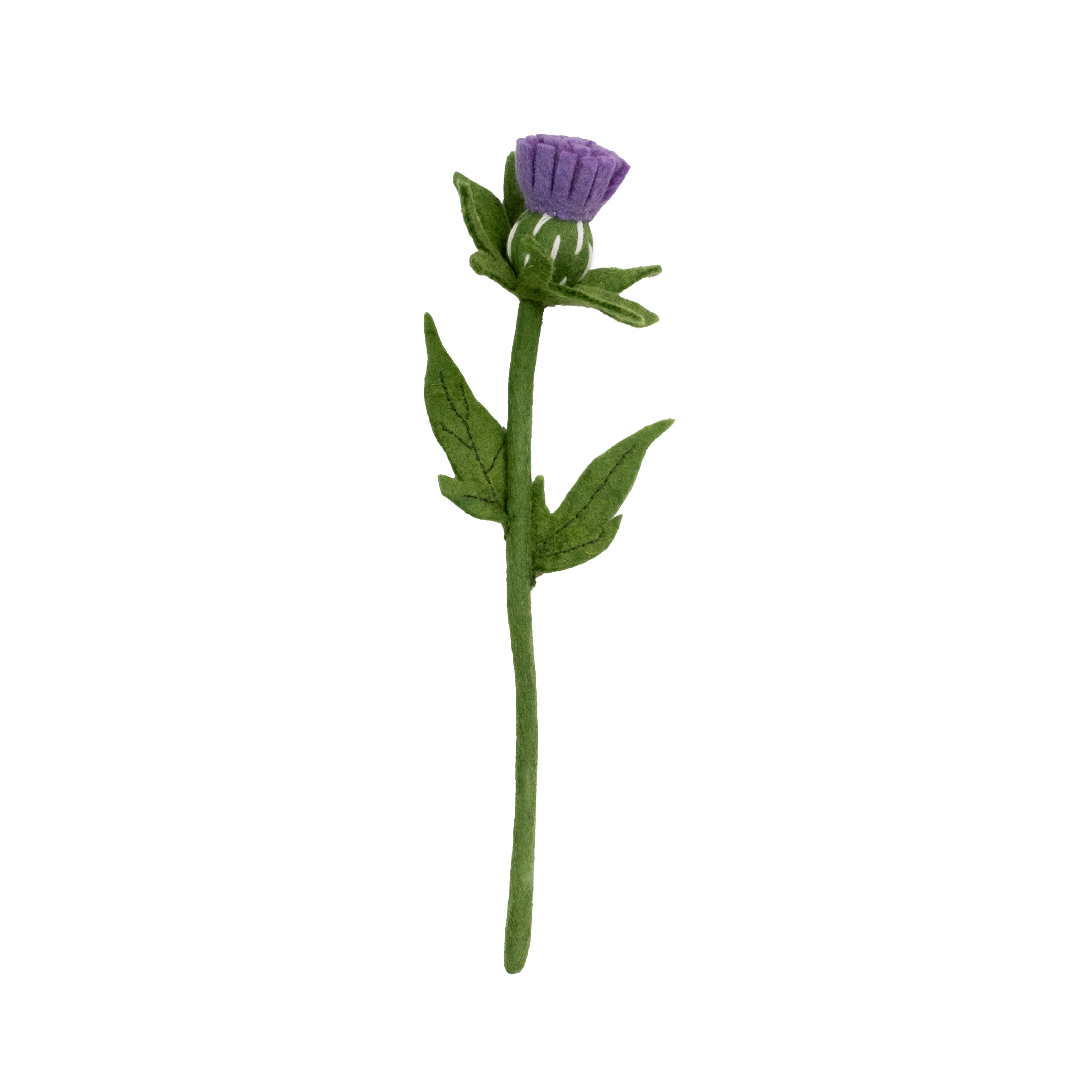 Felt Thistle Stem
