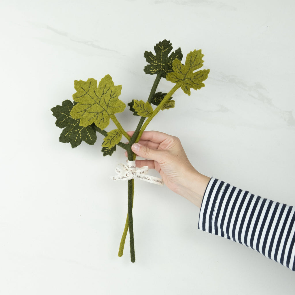 Felt Maple Leaf