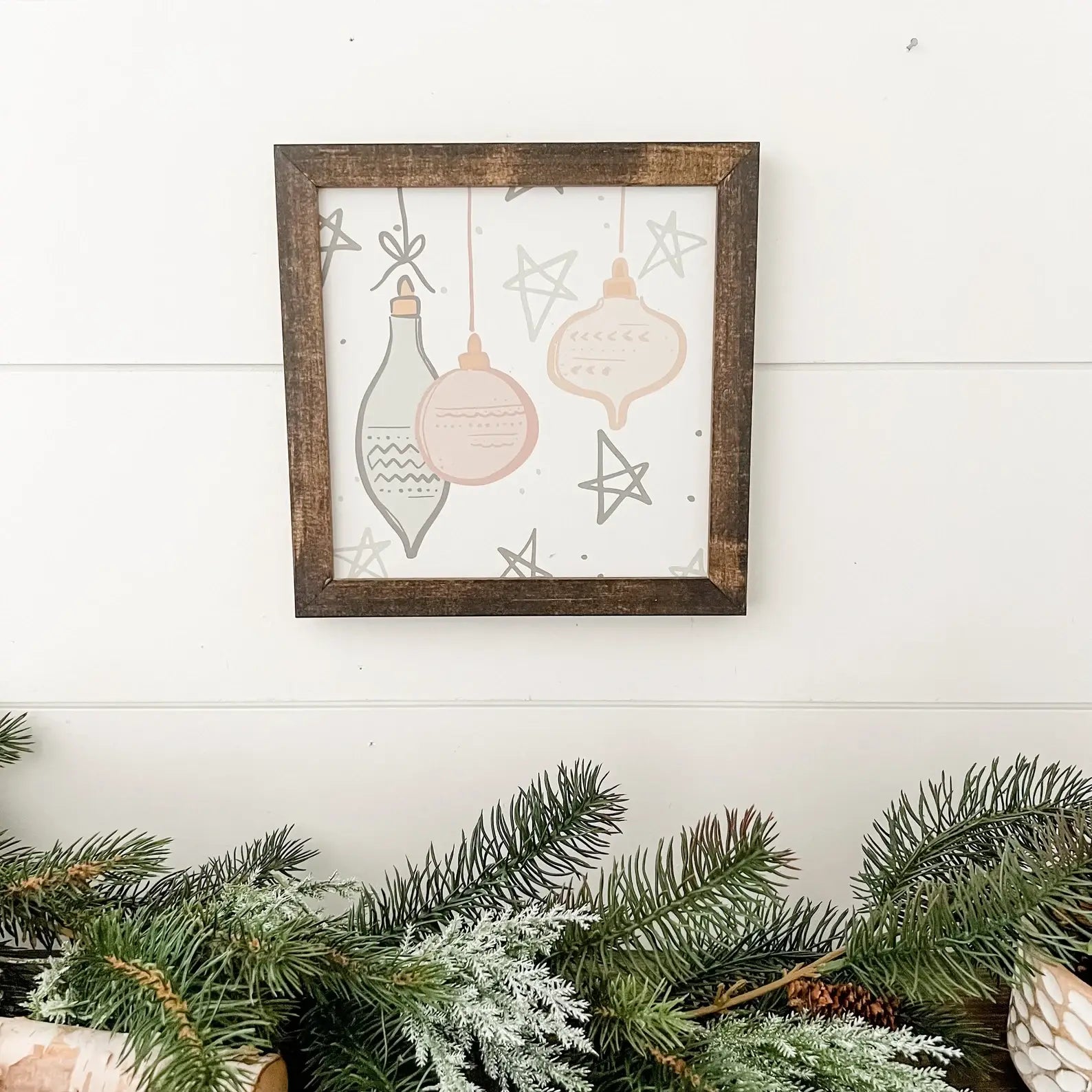 Ornament Christmas Sign