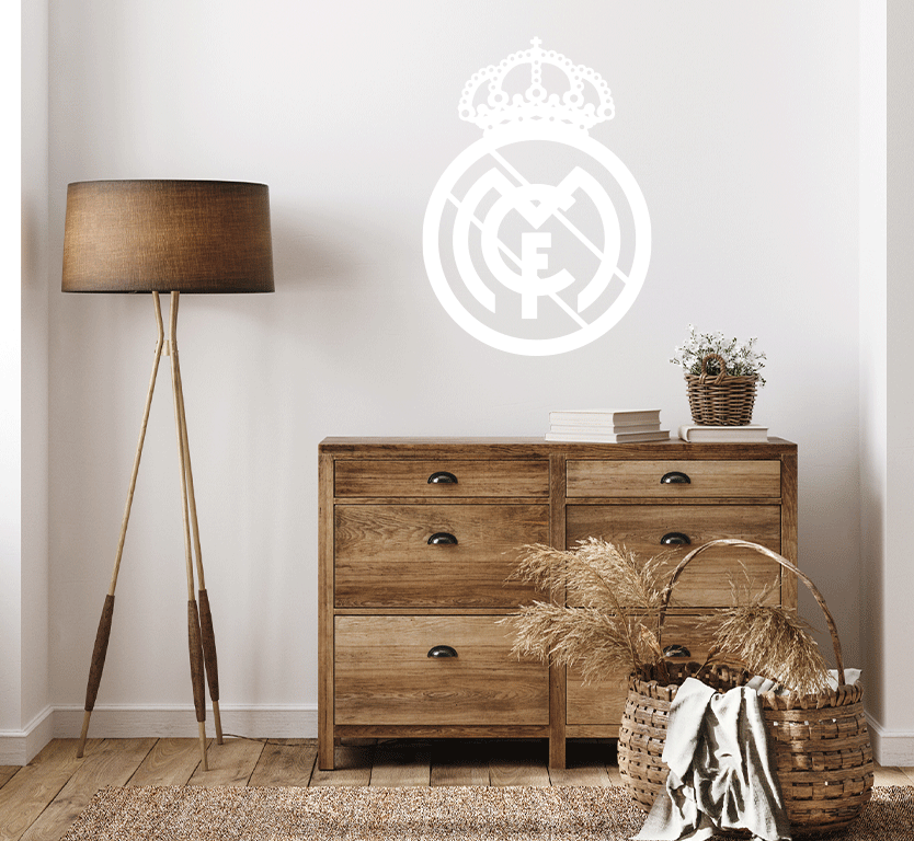Real Madrid CF Metal Wall Art