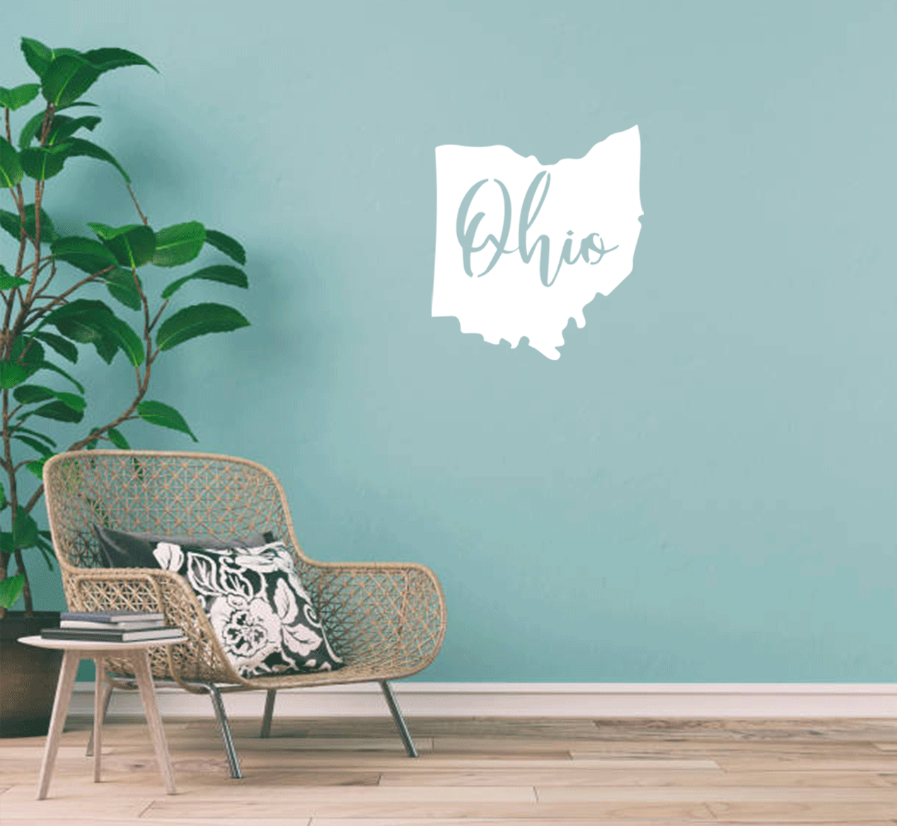 Ohio - Metal Wall Art