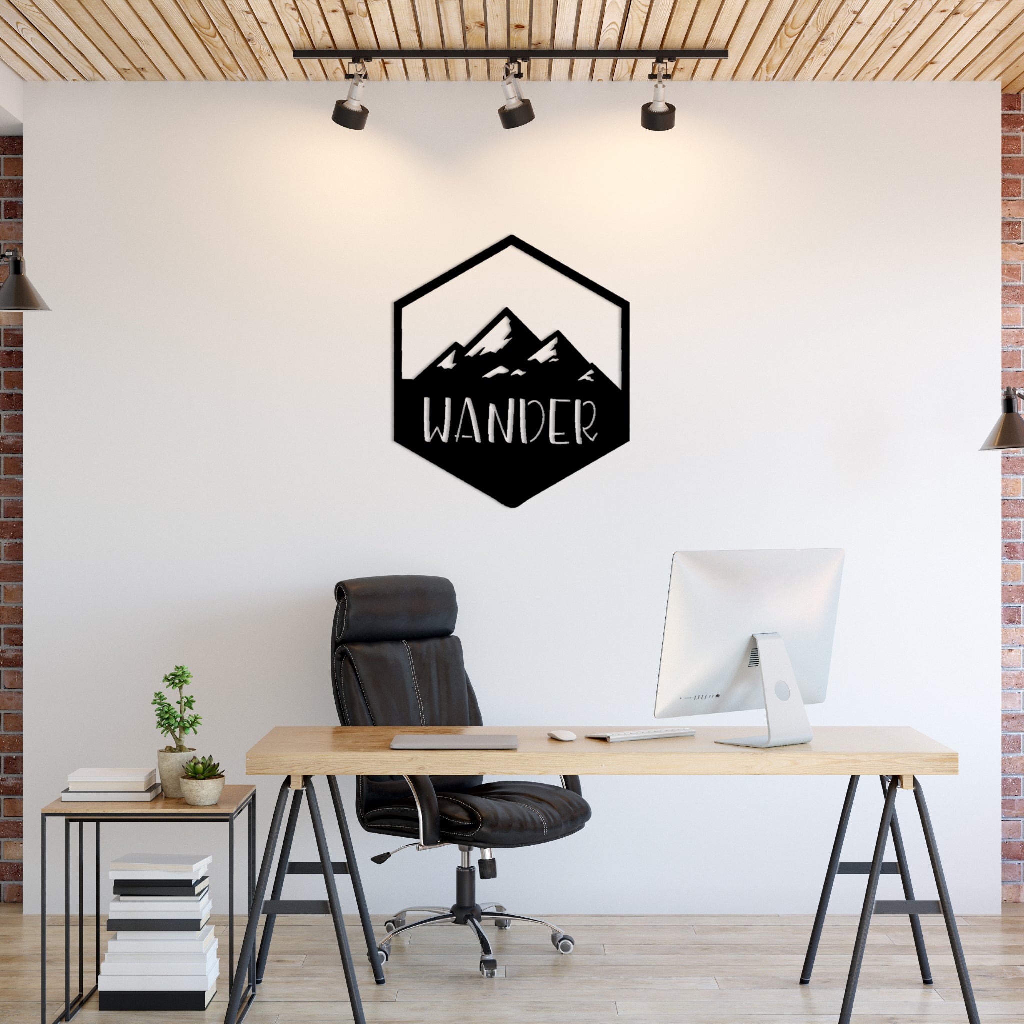 Wander - Metal Wall Art