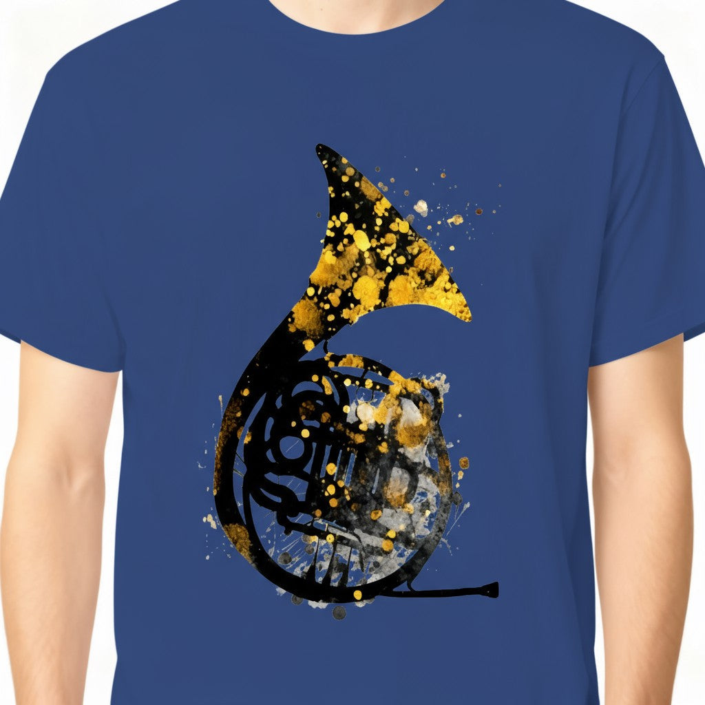 French Horn Music Art Music Classic T-Shirt