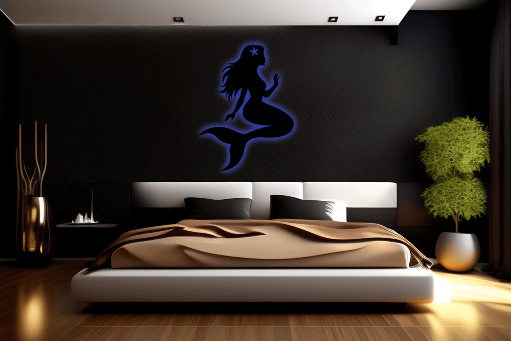 Mermaid- Metal Wall Art