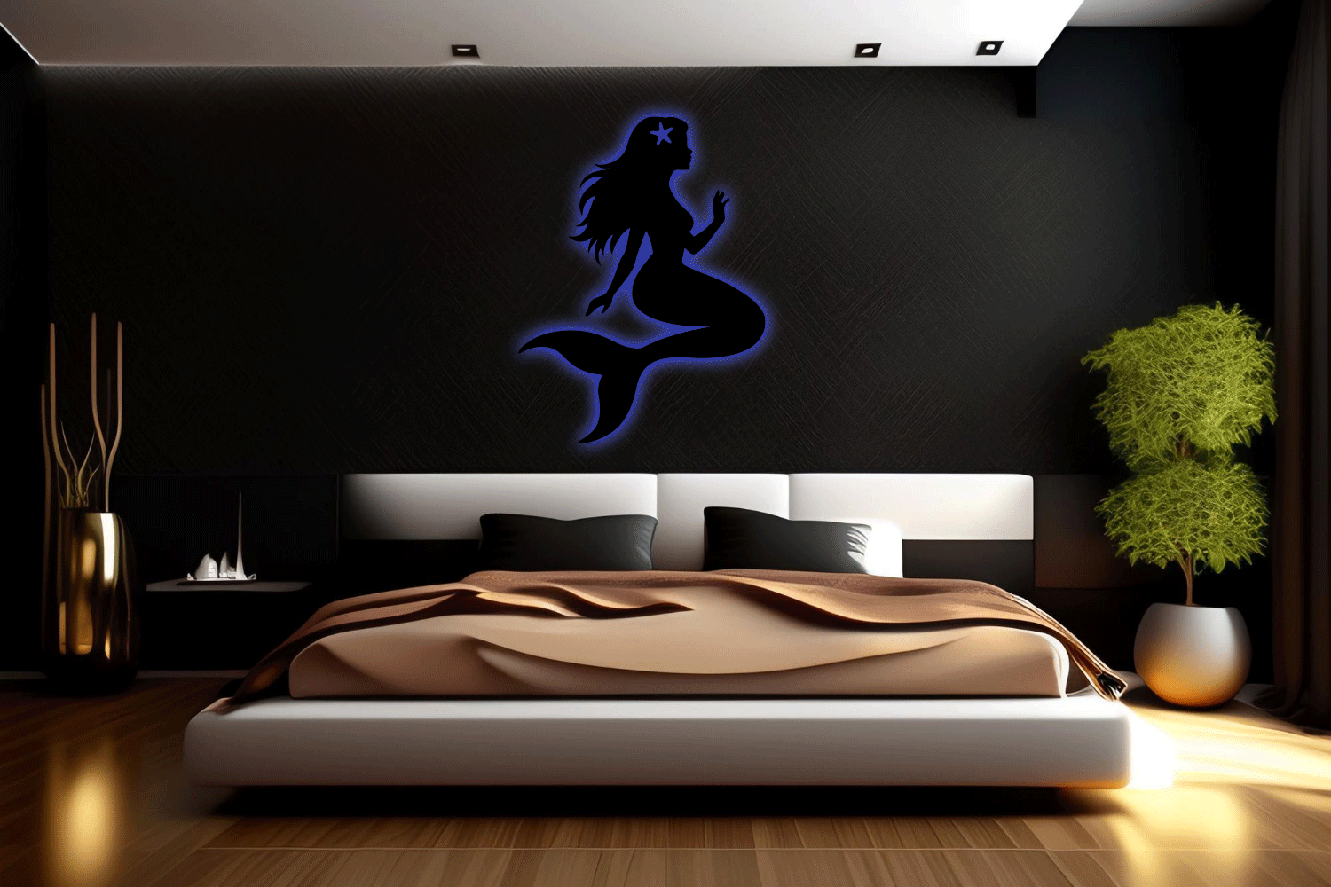 Mermaid- Metal Wall Art