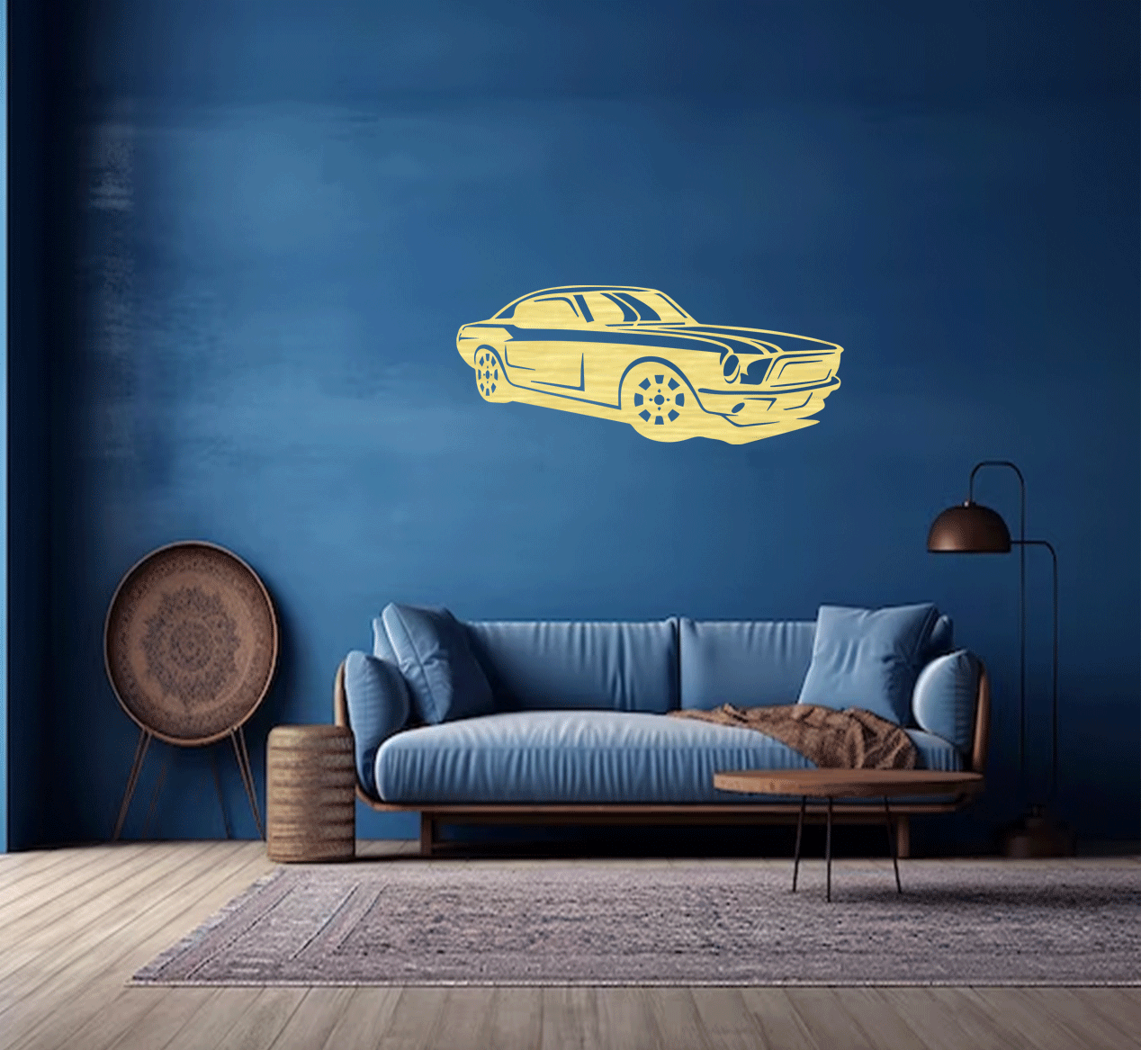 Mustang - Metal Wall Art