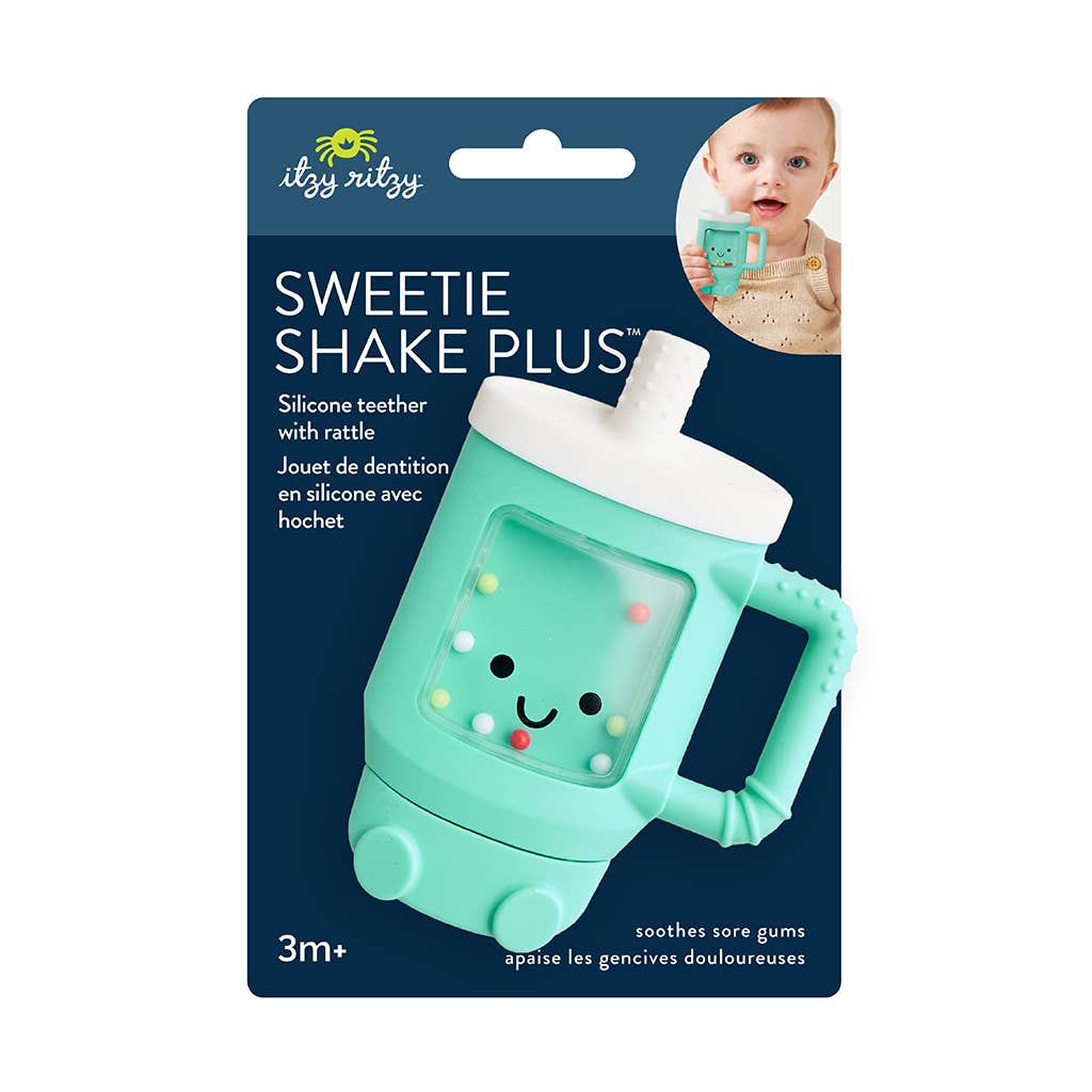 Sweetie Shake Plus™ Teething + Rattle Toy