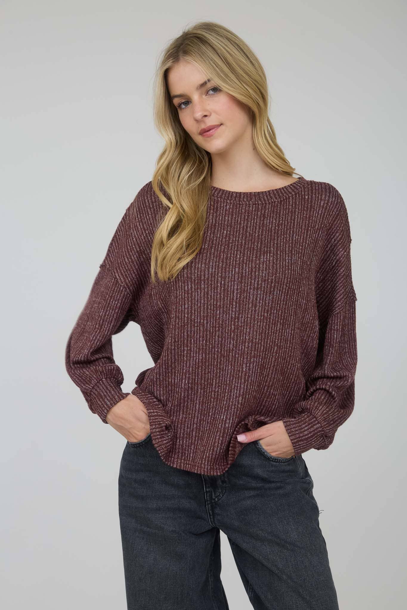 Lori Rib Knit Top